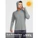 Baleaf Men's Sun Protection Hoodie Shirt UPF 50+ Long Sleeve Lightweight Rash Guard SPF T-Shirt - Gray, Medium - Buy Online on GoSupps.com