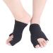 Hallux Valgus Corrector for Two Toes - Day & Night Foot Care Black Half Socks - Buy Online on GoSupps.com
