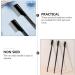 LALAFINA Combs Separator Comb Brow Needle for Eyelashes Metal Brush Define Brushes Stainless Steel Grooming Stain Tool Women Makeup with Applicator Teeth Tools Separation Mascara Curler 14X2X0.5CM Black - Buy Online on GoSupps.com