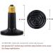 CRLight 2-Pack 50W Ceramic Heat Emitter Infrared Heat Lamp Bulb for Reptiles Amphibians Pet Brooder Coop Chicken Lizard Snake Aquarium No Light No Harm 24hr Heat Source 100% Efficiency Black 50W(Black) 2Pack - Buy Online on GoSupps.com