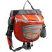 XIAOYU Adjustable Dog Backpack Carrier for Travel & Hiking - Orange Saddle Bag Harness - Buy Online on GoSupps.com