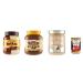 Italian Gourmet E.R. Nutkao Test Pack Crema Bicolore Bianca and Cacao Nocciole e Vaniglia Hazelnut and Vanilla Cocoa Spreading Cream glass + Italian Gourmet Pulpa 400g
