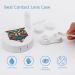 Psychedelic Owl Contact Lens Case - Cute Portable Round Storage Box with Mirror for Travel & Daily Use - Buy Online on GoSupps.com