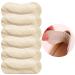 3 Pair Leather Heel Liner Heel Grips Pads Inserts Cushions for Women Men  Shoe Pads for Shoes Too Big Anti Slip Prevent blisters  Shoe Filler Improved Shoe Fit and Comfort  High Heel Insoles (Beige)