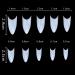 500Pcs Natural Stiletto Fake Nails: Sharp Ending Pointy Tips for Nail Salon & DIY Nail Art | 10 Sizes by EVEBYRA - Buy Online on GoSupps.com