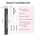 KARNAR 2 Pcs Black + White Mechanical Eyeliner Pencil Set | Waterproof Eye Brightener for Color Stay Makeup | Built-in Sharpener, Ultra-Fine Tip - Buy Online on GoSupps.com