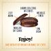 Enjoy! Delicious Vegan Chocolate Buttons | 2 X Packs of Flavour Filled Buttons-Mixed Flavour Gift Pack (Salted Caramel & Orange) | Vegan Dairy & Gluten Free 70% Dark Chocolate | 96g per bag Mixed Pack (Orange & Salted Caramel) - Buy Online on GoSupps.com