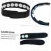 Frcolor Wireless Head & Back Massage Device | 2-Piece Deep Fabric Belt for Ultimate Relaxation | 70x7cm Black - Buy Online on GoSupps.com