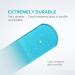 Handmade Glass Foot File - Callus Remover for Toenail and Heel Care - Buy Online on GoSupps.com
