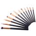 Demarkt 12 PCS Eye Makeup Brush Set - Professional Cosmetic Brushes for Eyeliner & Eye Shadow - International Shipping Available - Buy Online on GoSupps.com