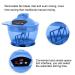 Electric Hair Coloring Bowl - Automatic Mixer Blender for Hair Dye - Blue - Buy Online on GoSupps.com