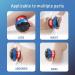 Smart Dynamic Cupping Therapy Set Cellulite Massager 3 in 1 Vacuum Therapy Machine Cellulite Remover Gua Sha Massage Tool with12 Level Temperature and Suction manual-back-massagers 12th Gear Blue - Buy Online on GoSupps.com