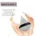 Topwon Triangle Powder Puff Set - Velour Makeup Sponges for Face Wet/Dry Loose Powder & Foundation Blending - 6 Pack Grey - Buy Online on GoSupps.com