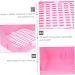 COLLBATH Box Rabbit Toilet Guinea Pig Cooling Racks for Baking Pet Litter Pan Trainer Cat Toilet Plastic 28.5X23.5X15.5CM Pink - Buy Online on GoSupps.com