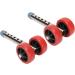 Universal Stainless Steel Heavy Duty Walker Wheels Replacement Kit - 6 Levels Height Adjustment - Buy Online on GoSupps.com