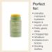 Cape Saltie Massage Beauty Flowerfruit Vegan Oil Lip Balm in "Peppermint Tea" Peppermint Earl Grey (0.85 oz Jumbo Size Clear Balm) | Nourish Hydrate Moisturize | Infused with Natural Fruit Oil - Buy Online on GoSupps.com