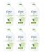 Dove Caring Hand Wash Fresh Touch Cucumber & Green Tea 8.45 Fl Oz (Pack of 6)