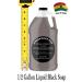 Aroma Depot Raw African Black Soap 1/2 Gallon - 100% Natural for Acne, Eczema, Psoriasis - Handmade from Ghana - Buy Online on GoSupps.com