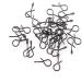 100 Pack No-Knot Fast Snaps | Quick Change Fly Fishing Snap for Flies, Hooks & Lures | Black Color | Small Size - Buy Online on GoSupps.com