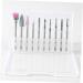 minkissy Set Nail Grinding Head Diamond Nail Drill Bit Ceramic Nail Drill Bit Diamond Cuticle Nail Bits Nail Drill Kit Manicure Tools Kit De Manicura Nail Drill Bits Polisher Rotary File medium Picture 1 - Buy Online on GoSupps.com