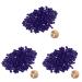 Minkissy 3st wax pearls for body removal wax space Removal of hair wax hard wax beans hot film wax beans hard wax hair wax hair removal hot wax violet