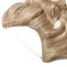 Shop Hair Part Extensions - Wavy 50cm Dark Blonde & Blith Blond with Invisible Wire | 90g Lightweight Hair Extensions - Buy Online on GoSupps.com