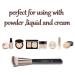 Energy Large Angled Foundation Brush - Flat Top Liquid Makeup Brush for Women | Perfect Gift | 30g - Buy Online on GoSupps.com