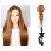 ZHONGJIUYUAN Hairdressing Dummy with Clamp 61 cm