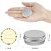 0.5 Ounce Aluminum Tin Jar with Labels TUZAZO 15 ml Aluminum Refillable Round Small Containers with Screw Lids for Cosmetics Balms Creams Salves Candles and more - Buy Online on GoSupps.com