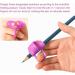 Writing Aids for Kids & Adults Silicone Grip Holders for Abbey Children | 6-Piece Set for Better Pen Control - Buy Online on GoSupps.com