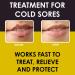 Cold Sore Treatment for Lips | Plant-Based Fever Blister Relief | Travel-Size Roll-On Applicator | 0.34 Fl Oz - Buy Online on GoSupps.com