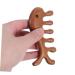Healeved 5-St Fish-Shaped Ergonomic Massage Comb - Portable Acupuncture Tool for Head and Scalp - Ideal Wooden Comb for Women - Buy Online on GoSupps.com