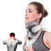 Naked endowers adjustable breakwear traction device for the neck neck with heating function 3-speed temperature and 5 steps height adjustable traction in two directions for cervical stress