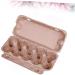 Generic Food Containers 10pcs Egg Cartons Folding Egg Tray Food Serving Tray Egg Holder Egg Rack Carrying Case Bulk As Shown 10pcs - Buy Online on GoSupps.com