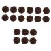 Magiclulu 18 STK Health Ball Triggering Heated Lock Winder Ornament Massage Ball Woodwork Hand massager H lzern Handball Relaxation Ball Decorations Handicrafts