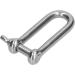 10Pcs M40 Stainless Steel D-Shackle Straight Anchor Screw Pin Chain Connector - Buy Online on GoSupps.com