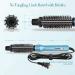 SwanMyst 1 Inch Curling Iron Brush - Travel-Ready Tourmaline Ceramic Hot Brush - Buy Online on GoSupps.com