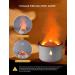 SEAAN Volcano Jellyfish Mist Humidifier 360ml Pro - Pulsating/Continuous Modes, Dual Night Light, Remote Control - Ideal for Bedroom - Buy Online on GoSupps.com