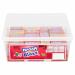 Maoam Bloxx 15p Tub 880g - Individually Wrapped Fruit Flavour Chews for Pocket Money Delights