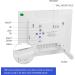 Exmate 8-Inch Digital Alarm Clock - Multilingual Large Writing Calendar for Kids Seniors Dementia & Alzheimer's - Perfect for Visual Impairment - White - Buy Online on GoSupps.com