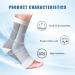 Neuropathy Socks - Compression Support Socks for Men & Women | Ankle Sleeve for Foot Pain Relief (Black L/XL) - Plantar Fasciitis & Achilles Tendonitis - Buy Online on GoSupps.com