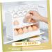 KOMBIUDA Egg Storage Box Egg Holder for Fridge Eggs Egg Preservation Tray Household Egg Container Egg Box Dog - Buy Online on GoSupps.com
