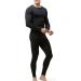 TSLA Men's Thermal Underwear Set - Soft Fleece Lined Long Johns Winter Base Layer - Black, Medium - Buy Online on GoSupps.com