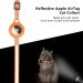 Kolacen Reflecting AirTag Catushage - Adjustable Cat Neck Band with Shell & Bell for Puppies Kittens (Orange) | Safe & Stylish Pet Tracker - Buy Online on GoSupps.com