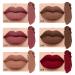Evpct 6Pcs Silky Velvet Matte Liquid Lipstick Set for Women - Long Lasting 24 Hours Color Stay Lip Gloss in Brown, Nude, Pink, Mauve, Red & Maroon - Buy Online on GoSupps.com