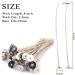 100pcs 8 inch Pre-Waxed ECO Wicks for Soy Candles - Thick Candle Wick with Base | Candle Making Supplies - Buy Online on GoSupps.com