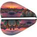 Cactus Desert Sunset Coral Velvet Dry Hair Cap | Ideal for Home Travel Pool Parties & More - Shop Now - Buy Online on GoSupps.com
