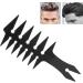 Wide Tooth Hair Comb Double Sided Oil Styling Comb for Men Portable ABS Material (Black) - Buy Online on GoSupps.com