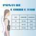 Adjustable ETRSAIRL Back Brace Posture Corrector for Shoulder, Neck & Back Support - Comfortable Upper Spine Corrector to Improve Posture - Buy Online on GoSupps.com