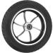 Robust Antislip Alloy Wheelchair Wheel - Textured Tire - Durable Wheel Hub - Bearing Hole - Premium Replacement Wheels Sellers Top Choice - Buy Online on GoSupps.com